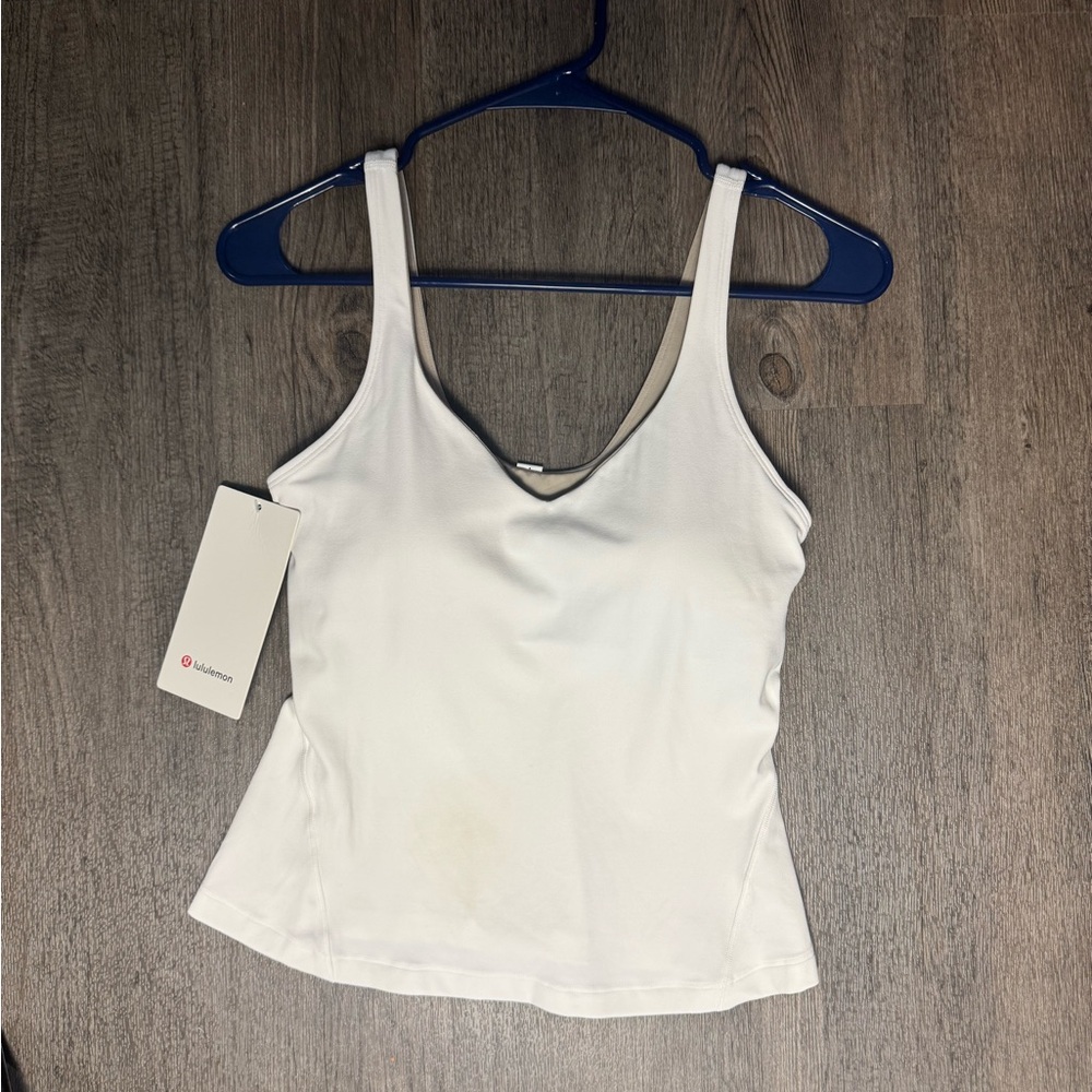 Lululemon Athletica Align Waist Length NWT White Size 6